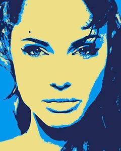 Angelina Julie Paint by Numbers